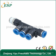 yuyao aisen pkb male triple branch fittings